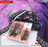 BRAND:SANA SAFINAZ khaddar all over printed unstitched 3pc✓